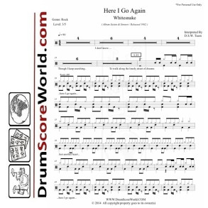 Whitesnake - Here I Go Again + Play-Along Track